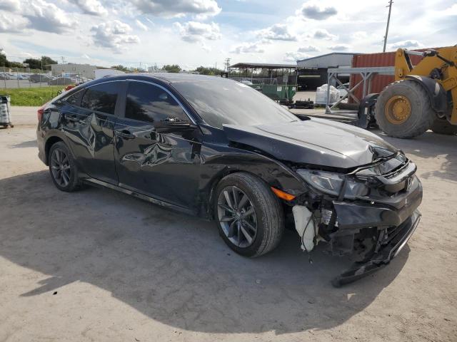 19XFC1F38ME009504 - 2021 HONDA CIVIC EX BLACK photo 4