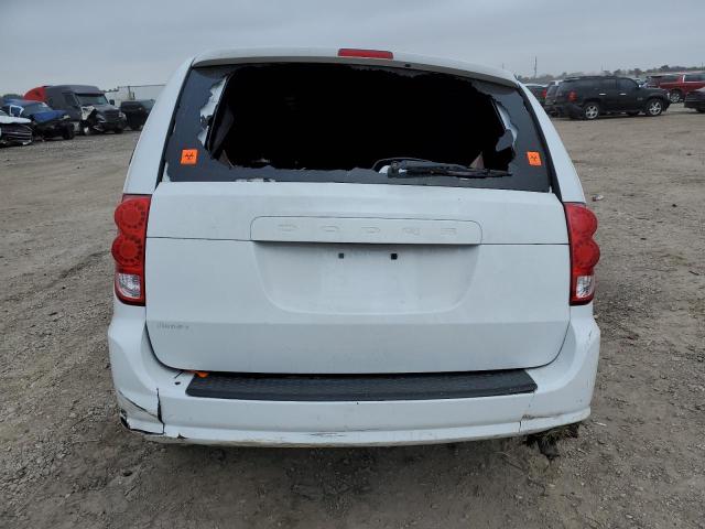 2C4RDGCG3GR320054 - 2016 DODGE GRAND CARA SXT WHITE photo 6