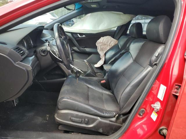 JH4CU2F8XCC001586 - 2012 ACURA TSX SE RED photo 7