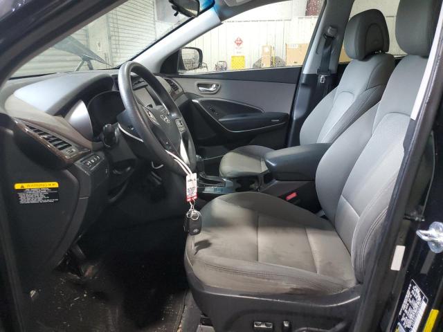 5XYZUDLB5HG387585 - 2017 HYUNDAI SANTA FE S BLACK photo 7