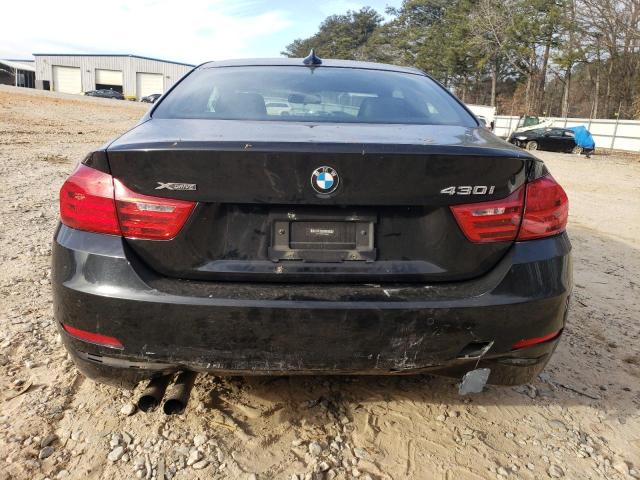 WBA4R9C58HK680990 - 2017 BMW 430XI BLACK photo 6