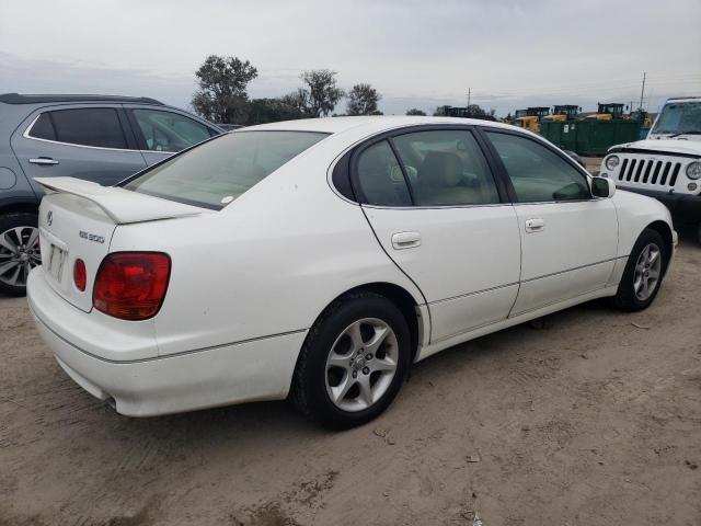 JT8BD69S710126666 - 2001 LEXUS GS 300 WHITE photo 3