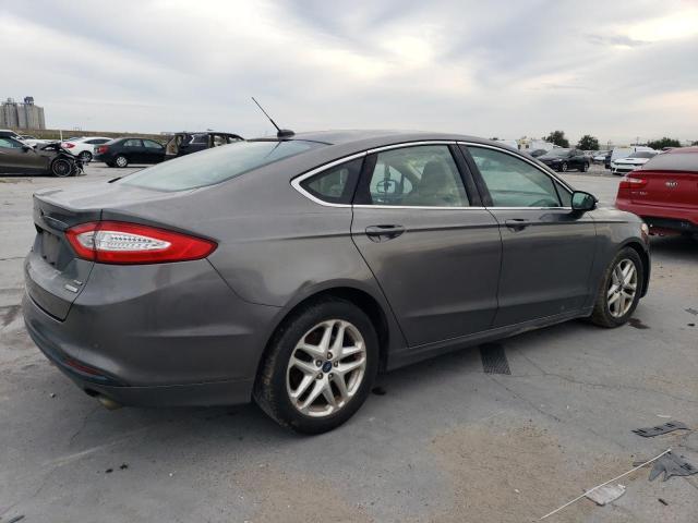 1FA6P0HD8E5376720 - 2014 FORD FUSION SE GRAY photo 3