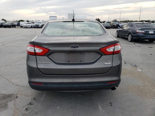 1FA6P0HD8E5376720 - 2014 FORD FUSION SE GRAY photo 6