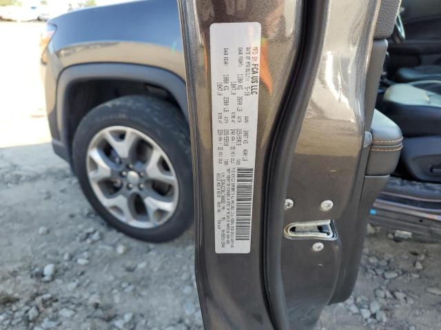3C4NJDCBXJT400692 - 2018 JEEP COMPASS LIMITED Gris photo 13
