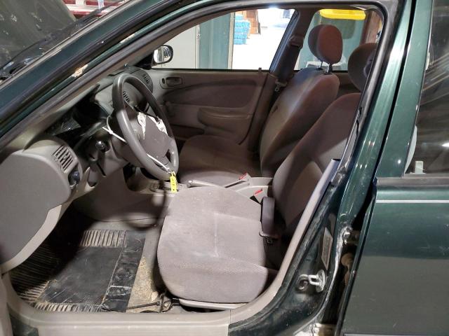 1Y1SK54881Z435826 - 2001 CHEVROLET GEO PRIZM BASE GREEN photo 7