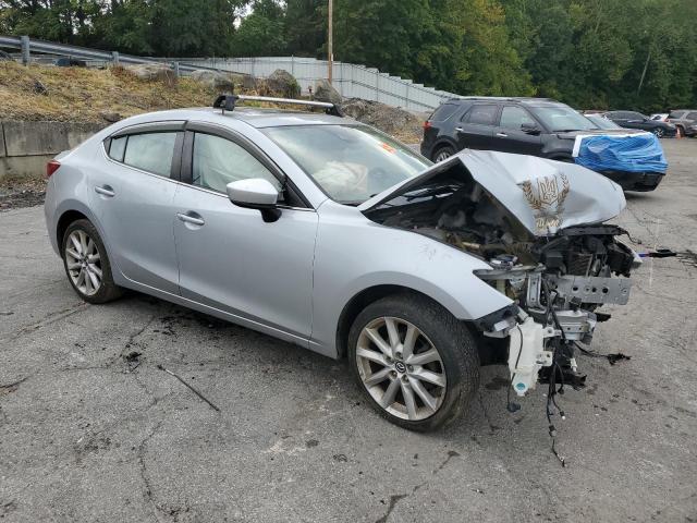 JM1BN1W30H1101479 - 2017 MAZDA 3 GRAND TOURING SILVER photo 4
