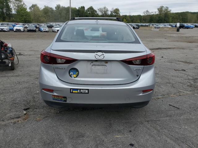 JM1BN1W30H1101479 - 2017 MAZDA 3 GRAND TOURING SILVER photo 6