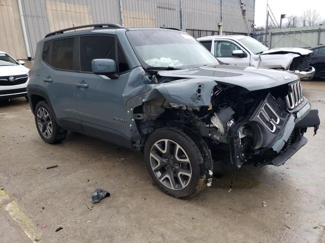 ZACCJBBB9JPH73565 - 2018 JEEP RENEGADE LATITUDE GRAY photo 4