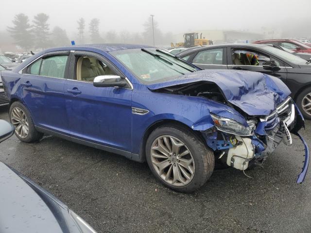 1FAHP2F85DG223158 - 2013 FORD TAURUS LIMITED BLUE photo 4