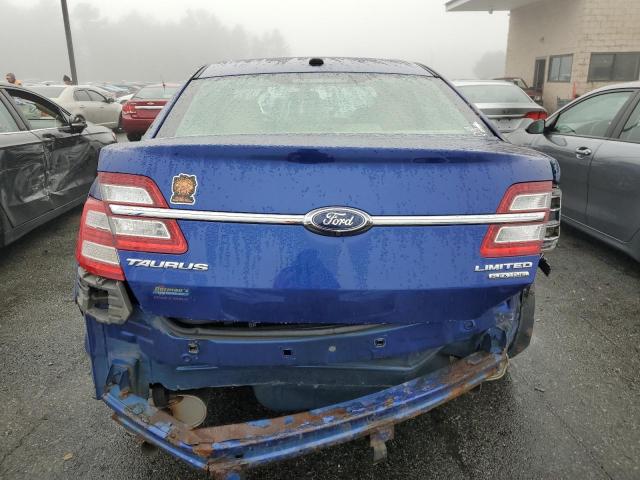 1FAHP2F85DG223158 - 2013 FORD TAURUS LIMITED BLUE photo 6