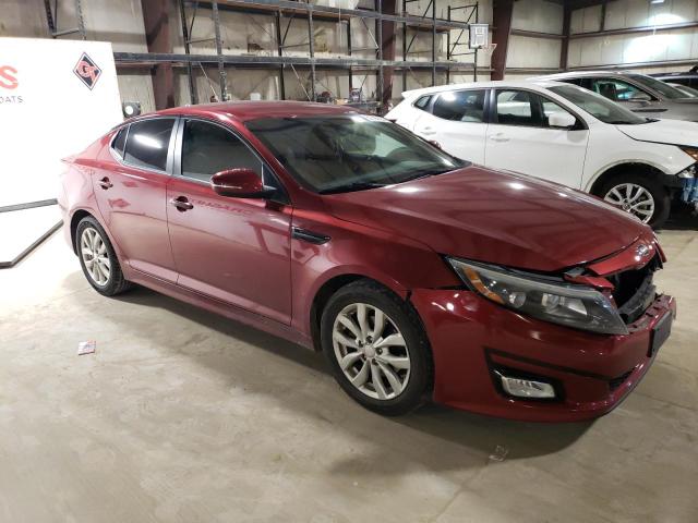 5XXGN4A71EG307430 - 2014 KIA OPTIMA EX RED photo 4