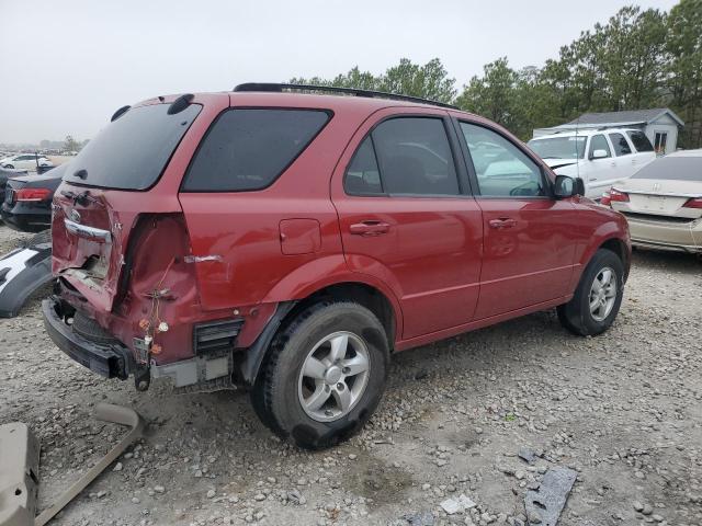 KNDJC735185792508 - 2008 KIA SORENTO EX RED photo 3