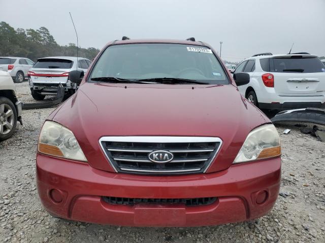 KNDJC735185792508 - 2008 KIA SORENTO EX RED photo 5