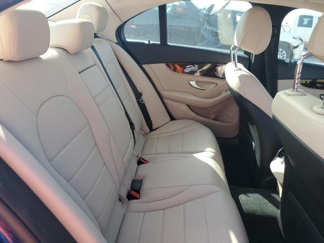 55SWF4KB2JU260741 - 2018 MERCEDES-BENZ C 300 4MATIC BLUE photo 10