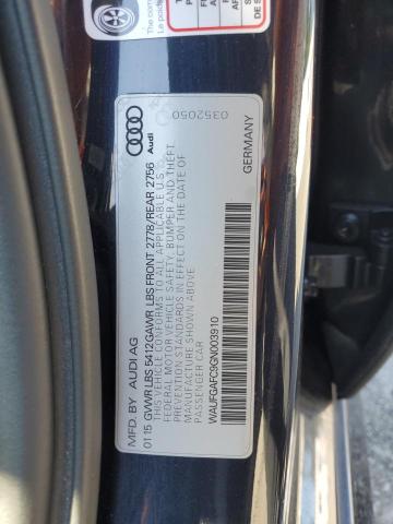 WAUFGAFC9GN003910 - 2016 AUDI A6 PREMIUM PLUS ლურჯი ფოტო 13