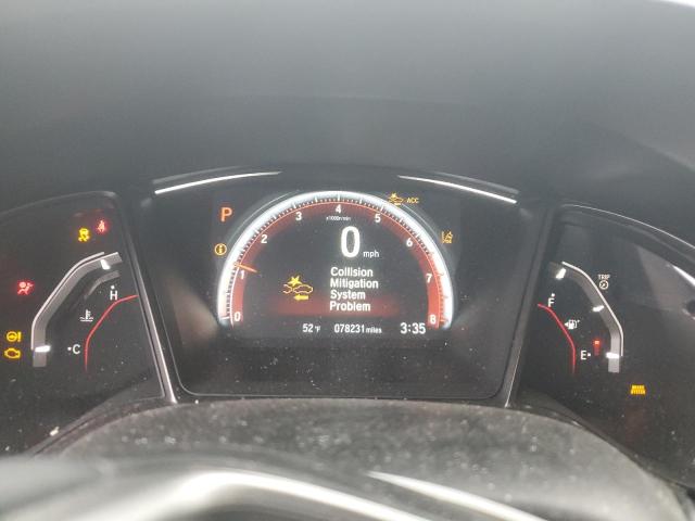 SHHFK7H96HU426741 - 2017 HONDA CIVIC SPORT TOURING SILVER photo 9