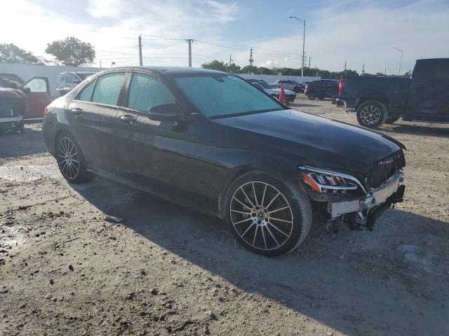 WDDWF8DB9KR481633 - 2019 MERCEDES-BENZ C 300 შავი ფოტო 4