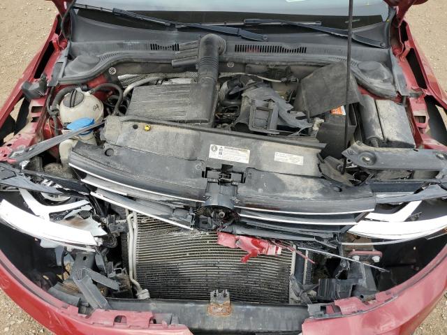 3VWDB7AJ1HM391225 - 2017 VOLKSWAGEN JETTA SE RED photo 11