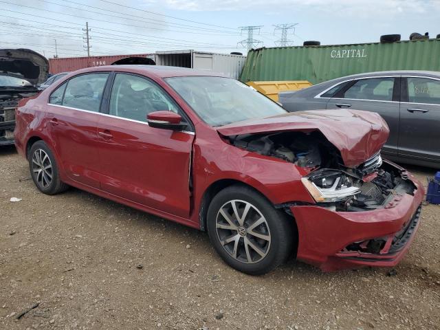 3VWDB7AJ1HM391225 - 2017 VOLKSWAGEN JETTA SE RED photo 4