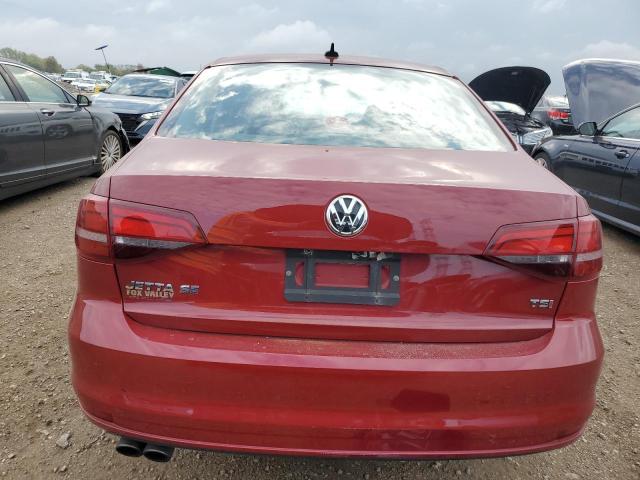 3VWDB7AJ1HM391225 - 2017 VOLKSWAGEN JETTA SE RED photo 6