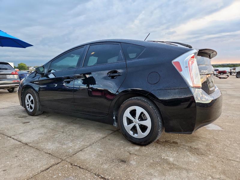 JTDKN3DU4D5589345 - 2013 TOYOTA PRIUS BLACK photo 2