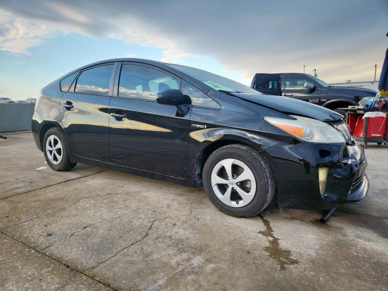 JTDKN3DU4D5589345 - 2013 TOYOTA PRIUS BLACK photo 4