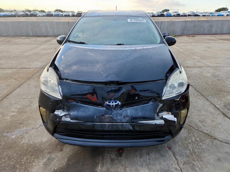 JTDKN3DU4D5589345 - 2013 TOYOTA PRIUS BLACK photo 5