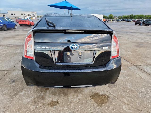 JTDKN3DU4D5589345 - 2013 TOYOTA PRIUS BLACK photo 6