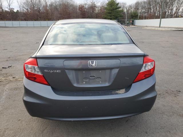 19XFB2F82CE020484 - 2012 HONDA CIVIC EX CHARCOAL photo 6