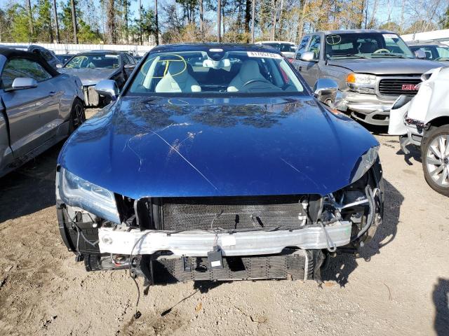 WAU32AFC6DN149615 - 2013 AUDI S7 PRESTIGE BLUE photo 5