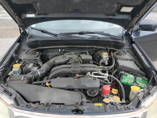 JF2SHABC8BH777207 - 2011 SUBARU FORESTER 2.5X შავი ფოტო 12