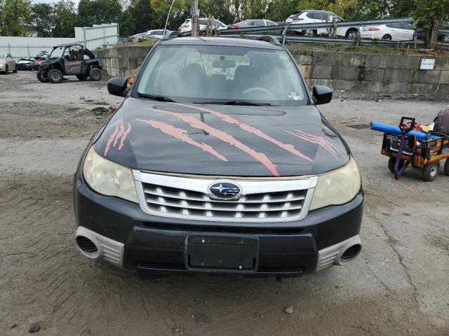 JF2SHABC8BH777207 - 2011 SUBARU FORESTER 2.5X შავი ფოტო 5