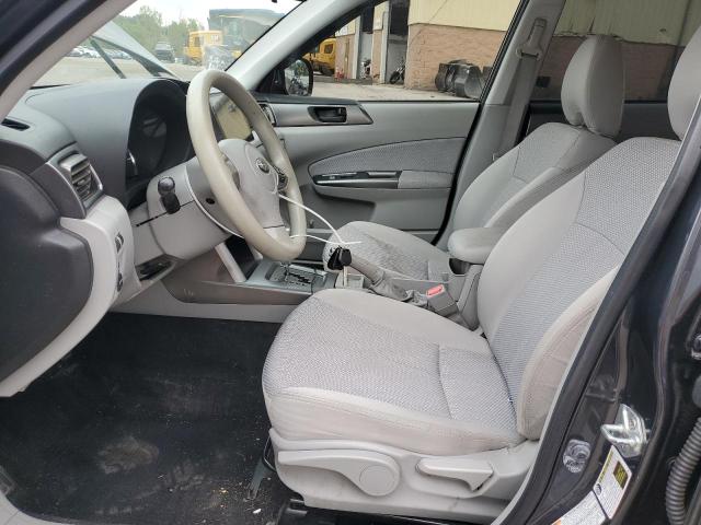 JF2SHABC8BH777207 - 2011 SUBARU FORESTER 2.5X შავი ფოტო 7