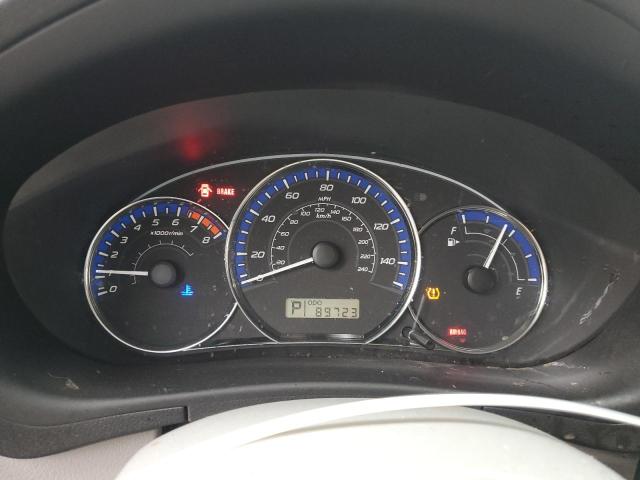 JF2SHABC8BH777207 - 2011 SUBARU FORESTER 2.5X შავი ფოტო 9