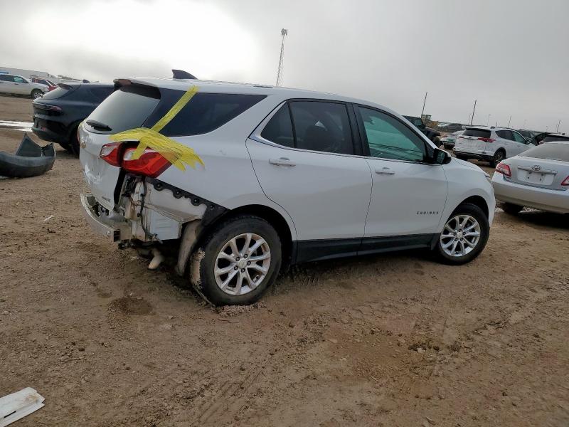 2GNAXUEV0K6144791 - 2019 CHEVROLET EQUINOX LT თეთრი ფოტო 3