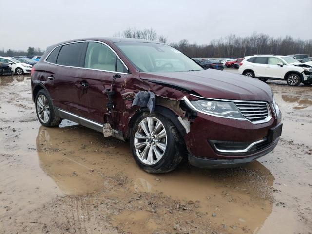 2LMPJ8LP0HBL37071 - 2017 LINCOLN MKX RESERVE كستنائي صورة 4