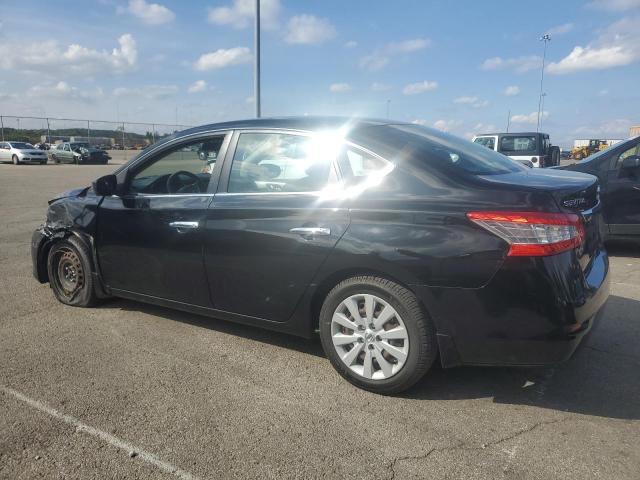 3N1AB7AP2DL692339 - 2013 NISSAN SENTRA S BLACK photo 2