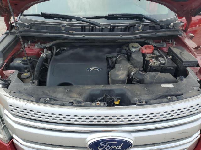 1FMHK7D85CGA19964 - 2012 FORD EXPLORER XLT Rot Foto 11