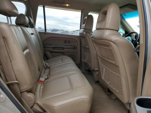 2HKYF186X3H527390 - 2003 HONDA PILOT EXL 金色 照片 11