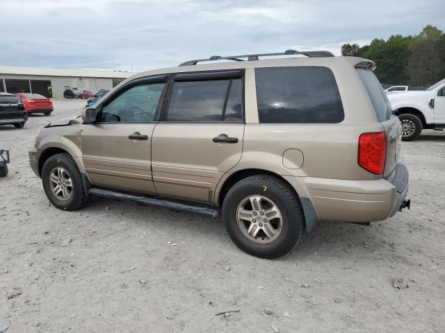 2HKYF186X3H527390 - 2003 HONDA PILOT EXL 金色 照片 2
