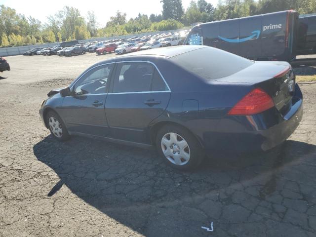 1HGCM56476A164410 - 2006 HONDA ACCORD LX Կապույտ լուսանկար 2