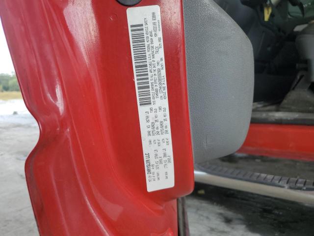 1D7HA18N38S592960 - 2008 DODGE RAM 1500 ST RED photo 12