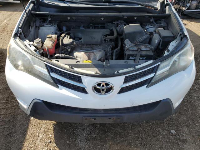 2T3RFREV9DW108018 - 2013 TOYOTA RAV4 XLE WHITE photo 11