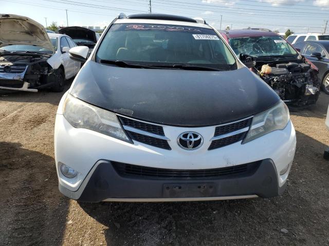 2T3RFREV9DW108018 - 2013 TOYOTA RAV4 XLE WHITE photo 5