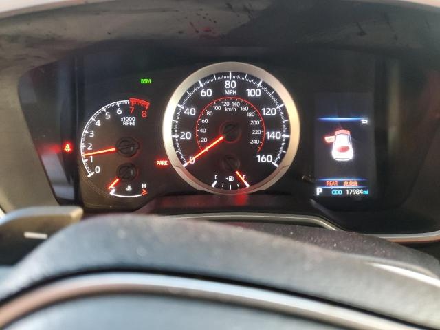 JTND4MBE4M3127999 - 2021 TOYOTA COROLLA SE GREEN photo 9