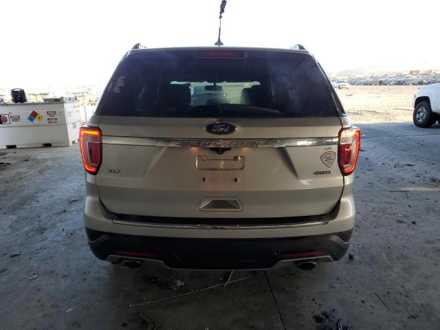 1FM5K8D84JGA69230 - 2018 FORD EXPLORER XLT Արծաթագույն լուսանկար 6