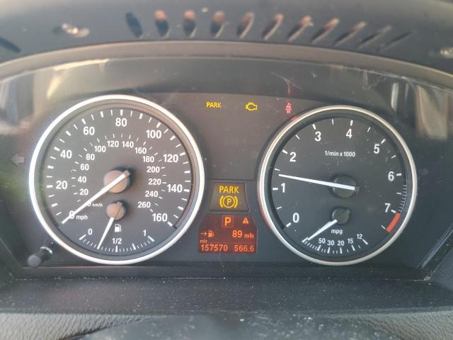 5UXZV8C57BL417422 - 2011 BMW X5 XDRIVE50I BLUE photo 9