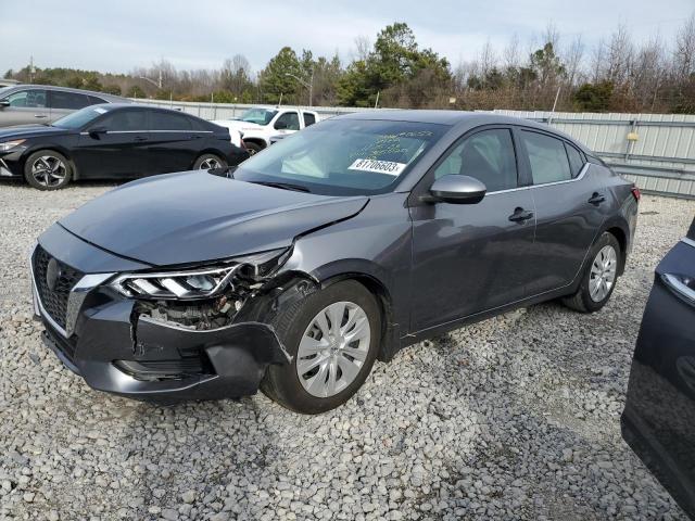 3N1AB8BV0MY305020 - 2021 NISSAN SENTRA S GRAY photo 1