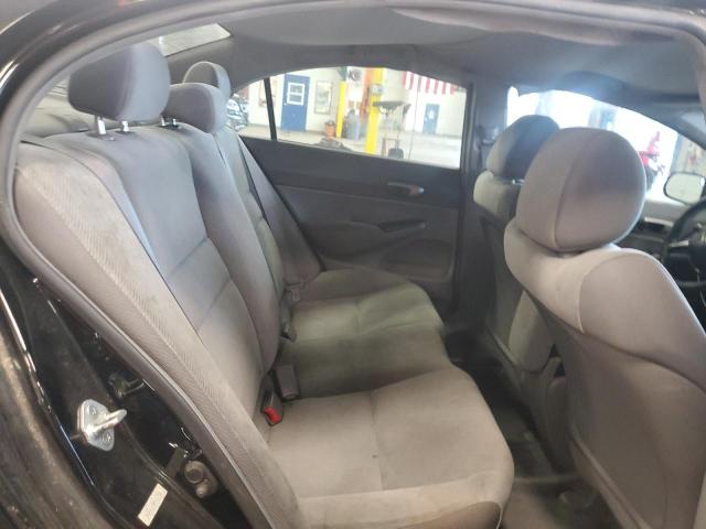 2HGFA16589H367951 - 2009 HONDA CIVIC LX BLACK photo 10